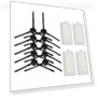 Side Brushes + Filter + Sponge Sets — Vacuum Attachments, Garen