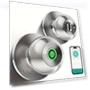 Smart Door Handle with Fingerprint Scanner — Locks, Living style
