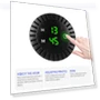 Electronic Car Panel Clock — Clock, A Auto Parts Mall