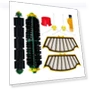 Main Side Brush, HEPA Filter, Front Wheel Kit — Parts & Accessories, Elegant Living House