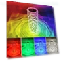 Rechargeable 16 Color RGB Rose LED Night Light — Night Lights, Good Household Items