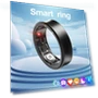Smart Ring with Pulse, Blood Oxygen, Sleep Monitoring, Fitness Tracker — Smart Rings, SACOSDING