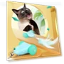 Electric Feather Wand Cat Toy — Cat Playthings, Pet family bucket