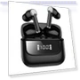Bluetooth 5.4 Wireless Earbuds with LED Display — Wireless Headsets for Powersports, Junmaocun