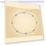 Silver Smart Bubble Bracelet with Moissanite — Smart Jewelry, JEWEL HOME