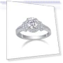 Silver Smart Ring with Moissanite — Smart Rings, Wo Bijouterie