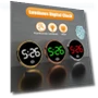 Glowing Electronic Car Clock — Clock, Chic Home