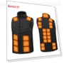 Smart Temperature Control Heated Vest — Men's Vests, Top Men Wardrobe