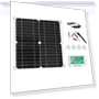 40W 18V Monocrystalline Silicon Flexible Solar Panel with 20A Solar Charge Controller — Solar & Wind Power, Aneng Diagnostic Tools