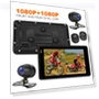 5-inch Wireless Carplay Android Auto Motorcycle Camera — Rearview Cameras for Cars, Simplistic Living Home