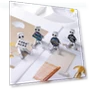 Anxiety Robot Resin Figurine — Executive Desk, yaohengshang