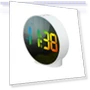 Colorful Mini Digital Alarm Clock with Weekday Display — Alarms & Clocks, DC-HOME-4