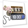 Digital Alarm Clock with Temperature and Humidity Sensor — Alarm, DC-HOME-4