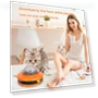 Interactive UFO Pet Feeder Puzzle — Slow Feed, Love Pet House