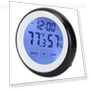 Round Digital Alarm Clock with Temperature and Humidity Display — Alarms & Clocks, Tooarts