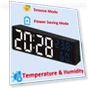 Smart LED Electronic Wall Clock — Clocks, Seahorse Home