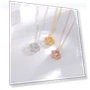 Smart Little Crown Pendant with Beating Heart — Smart Jewelry, Fashion footsteps