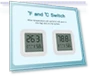 Temperature and Humidity Sensor with LCD Screen — Home Climate Control, Home Textile Home Decoration