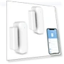Window Door Sensor with Battery — Smart Home Security, Tuya