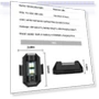 Universal LED Motorcycle Warning Lights — Vehicle Safety Signals, Cars Auto Home
