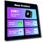 Wireless Carplay Adapter for Android iPhone Auto 2 in 1 — Stereo Receivers, Auto Launcher