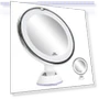 10X Magnifying Mirror with LED Lighting — Handheld, JOHO - CarGear