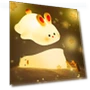 Cute Rabbit Night Light with Touch Control — Night Lights, KAYOMART Electric