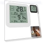 LCD Digital Dual-Screen Touchscreen Hygrothermograph — Hygrometers, DC-HOME-3