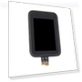 LCD Touch Screen Display with Case — Navigation & GPS Accessories, Skyfree