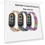 Magnetic Stainless Steel Strap — Fitness Bands, Xiaomi