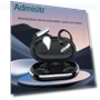 Open Ear Smart Screen with Noise Cancelling — Headsets, Admisitr