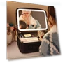 Smart LED Cosmetic Bag with Mirror — Cosmetic Cases, JOHO - CarGear