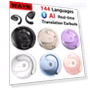 Wireless BT AI Earbuds with Real-Time Translation — Language Translators, WAYN Phone Cases