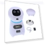Automatic Feeder Robot Shape Cat Dog Timing Food Dispenser with Bowl — Feeders, TOMTOP JMS
