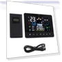 Color Touch Screen Digital Weather Forecast Station — Barometers, TOMTOP JMS