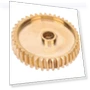 Straight-tooth brass gear for servo drive — , TOMTOP JMS