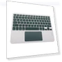 Ultra-Thin Silent Portable Wireless Keyboard with Touchpad — Keyboards, Zeblaze