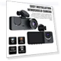 Car Camera with G-Sensor — Dashboard Cameras, Pioggia solare