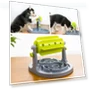 Interactive Pet Food Puzzle Roller Toy — Toys, Smart Pet Supplies