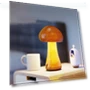 Rechargeable Wooden Mushroom Lamp — Desk & Table Lighting, Chic Home