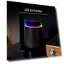 Smart Home Desktop Air Purifier with Atmospheric Lighting and Negative Ion Technology — Activated Carbon Air Purifiers, Premium Choice