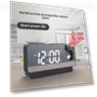 Smart Multifunctional LED Projection Alarm Clock — Alarms & Clocks, VividTrove