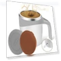 Automatic Magnetic Stirring Mug — Beverage Warmers, Chic Interiors