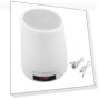 Bluetooth Speaker, Night Light, Touch LED Color Changing Lamp, Smart Alarm, MP3 Player — Night Lights, KONNWEI
