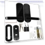 Electronic Smart Bluetooth APP Card with Password, Door Lock, Digital Keypad, Touch Screen — Smart Home Security, KONNWEI