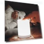 LED Desk Lamp with USB Charging — Desk & Table Lighting, DC-HOME Textile