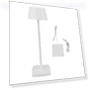 LED Wireless Desk Lamp with Touch Switch — Desk & Table Lighting, KONNWEI