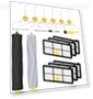 Replacement Parts Kit — Parts & Accessories, Five Colorful