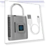 Smart Fingerprint Passwordless Unlocking Hanging Lock — Luggage Locks, KONNWEI