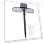 Solar Motion Sensor Wall Light — Outdoor Security & Flood Lighting, KONNWEI